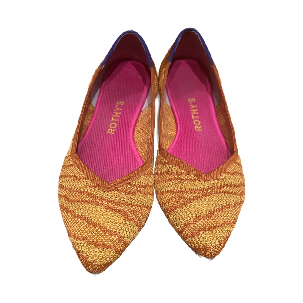 Golden Zebra Rothys